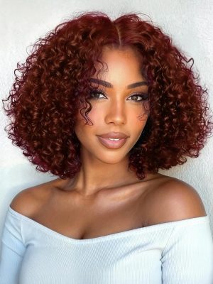 UNice 13x4 HD Real Scalp™ Wig Pull And Go Drawstring Loose Wave with Face Framing Curtain Bangs
