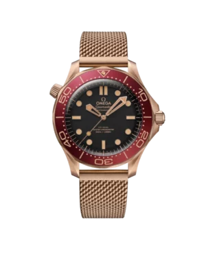 Omega Seamaster 42mm Diver 300M New 2026 Master Chronometer Gold