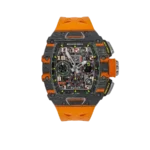 Richard Mille RM 11-03 McLaren Carbon TPT, Skeleton Dial, Orange Strap, 50 mm