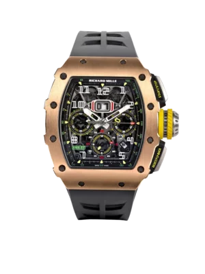 Richard Mille RM 11-03 Rose Gold & Titanium, Skeleton Dial, 50 mm